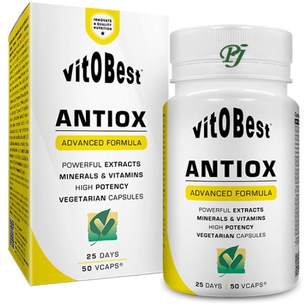 Antiox Advanced Fórmula 50 Cápsulas - VitoBest