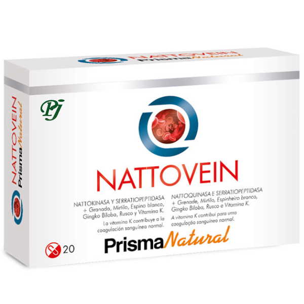 Nattovein 20 Cápsulas - Prisma Natural