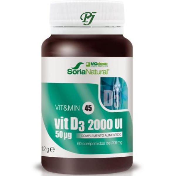Vitamin 45 Vit D3 60 Comprimidos - Soria Natural