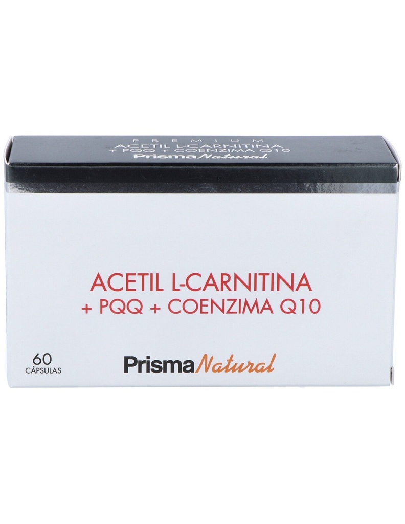 Acetil L Carnitina + Pqq + Q10 60 Cápsulas - Prisma Natural