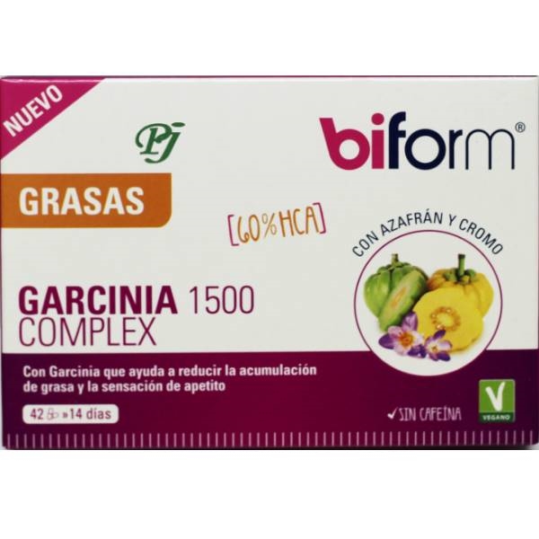 Bioform Garcinia 1500 Complex 42 Cápsulas - Dielisa