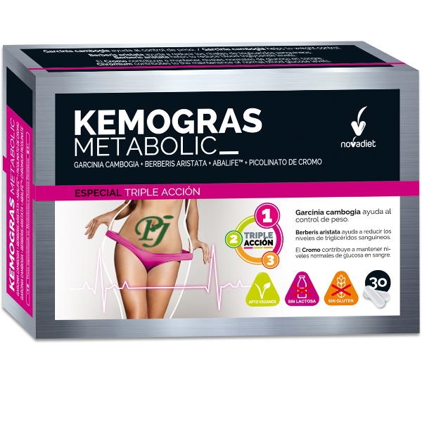Kemogras Metabolic 30 Cápsulas - Novadiet