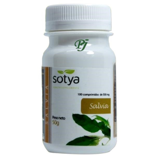 Salvia 100 Comprimidos 500 Mg. - Sotya