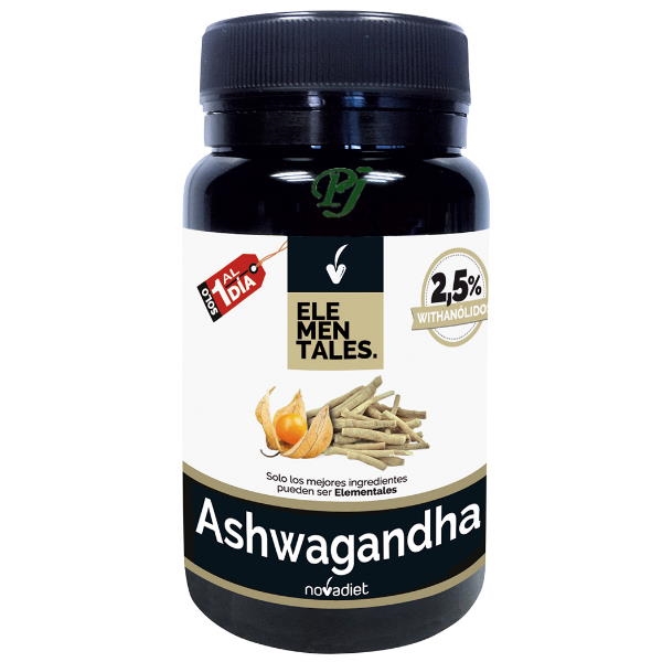 Elementales Ashwagandha 30 Cápsulas - Novadiet