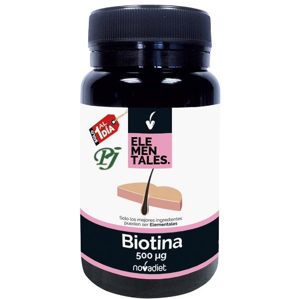 Elementales Biotina 120 Comprimidos 500 Mcg. - Novadiet