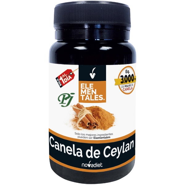 Elementales Canela De Ceylán 30 Cápsulas - Novadiet
