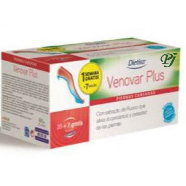 Venovar Plus 20 Ampollas + 7 Gratis - Dielisa