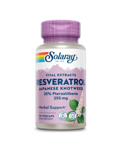 Resveratrol 250 Mg. 30 Cápsulas - Solaray