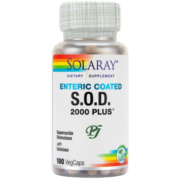 S.O.D. 2000 Plus 100 Cápsulas 400 Mg. - Solaray
