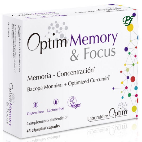 Optim Memory Focus 45 Cápsulas - Laboratoire Optim