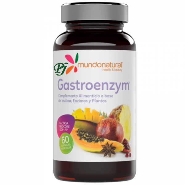 Gastroenzym 60 Cápsulas - Mundo Natural