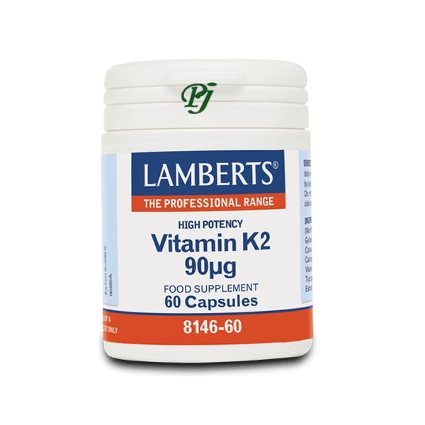 Vitamina K2 60 Cápsulas 90Ug - Lamberts