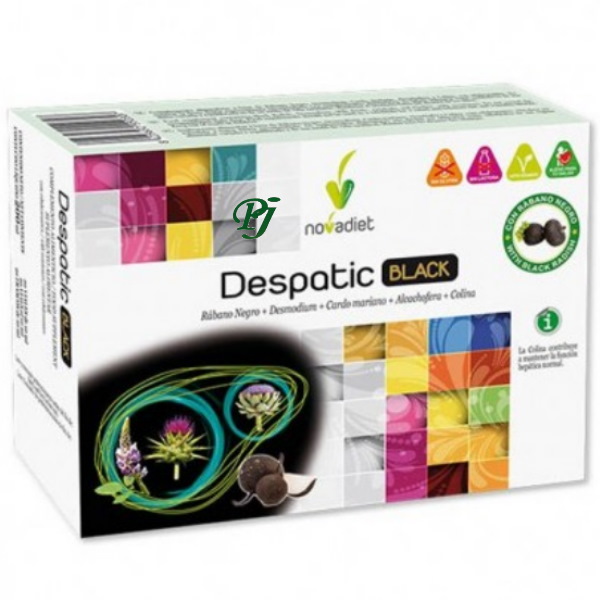 Despatic Black Ampollas 20 X 10 Ml. - Novadiet