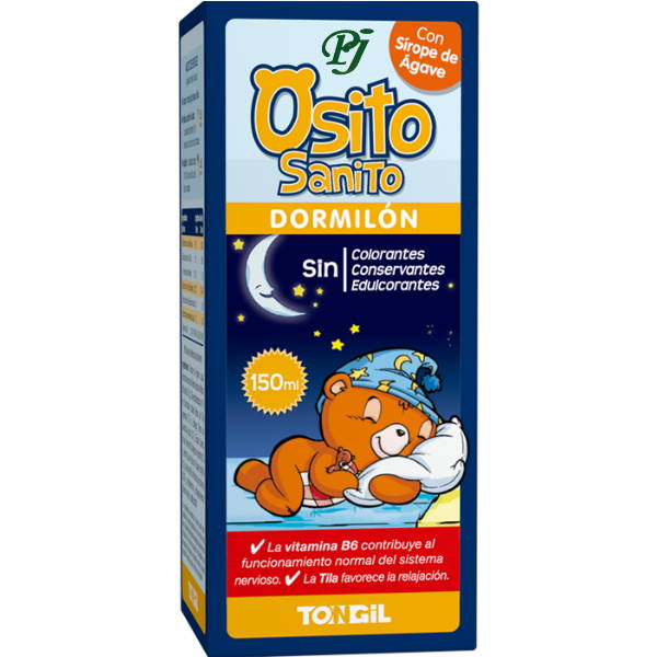 Jarabe Dormilón Osito Sanito 150 Ml. - Tongil