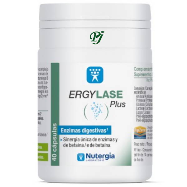 Ergylase Plus 40 Cápsulas - Nutergia