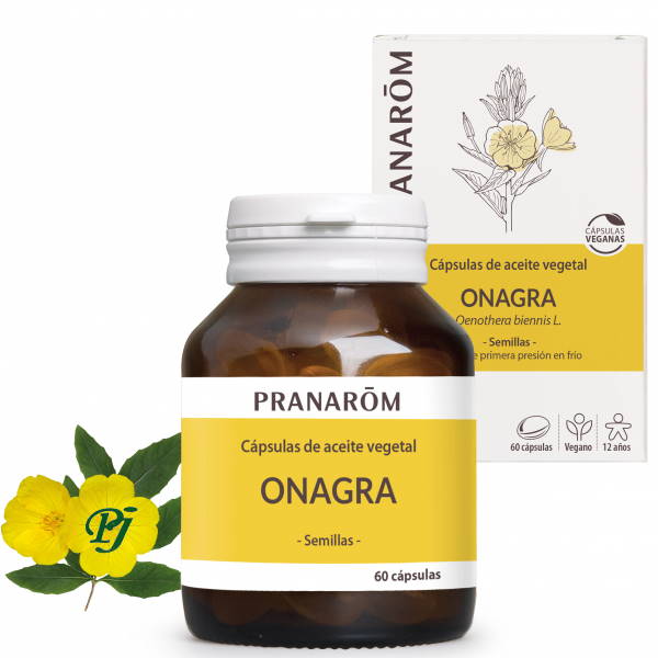 Onagra 60 Cápsulas Aceite Vegetal - Pranarôm