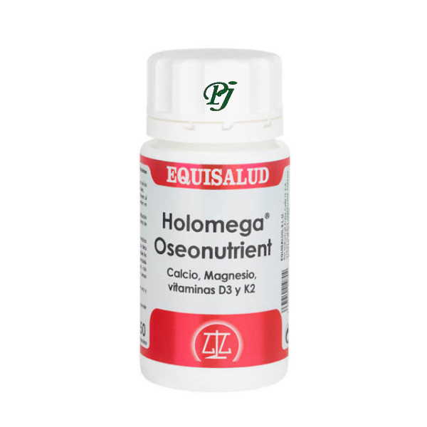 Holomega Oseonutrient Ca Mg D3 Y K2 50 Cápsulas - Equisalud
