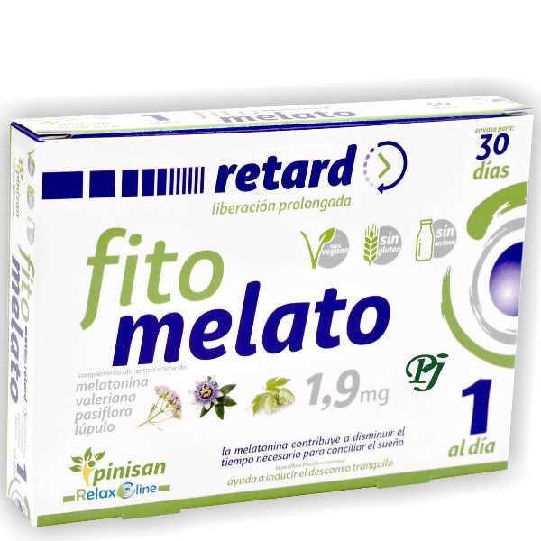 Fito Melato 1,9 Retard. Relax Line 30 Cápsulas - Pinisan