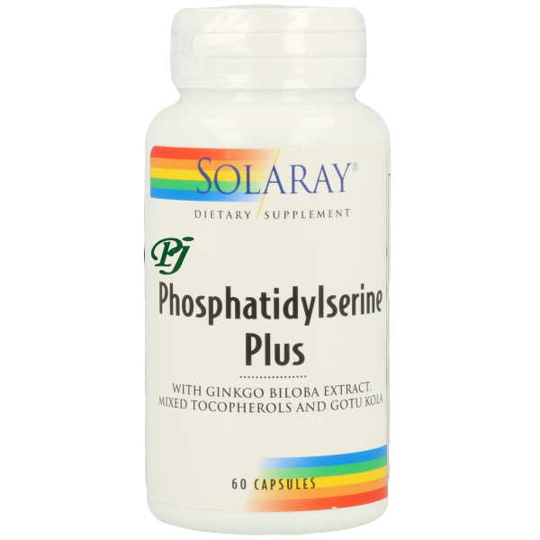 Phosphatidylserina Plus 60 Cápsulas - Solaray