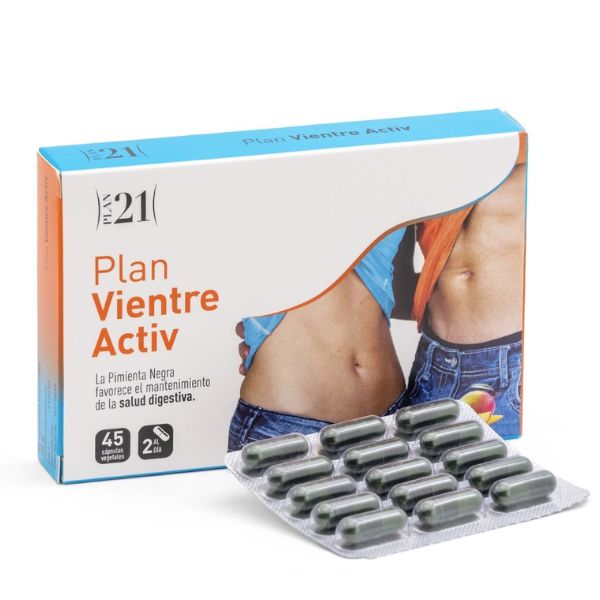 Plan Vientre Activ 45 Cápsulas Plan 21 - Plameca
