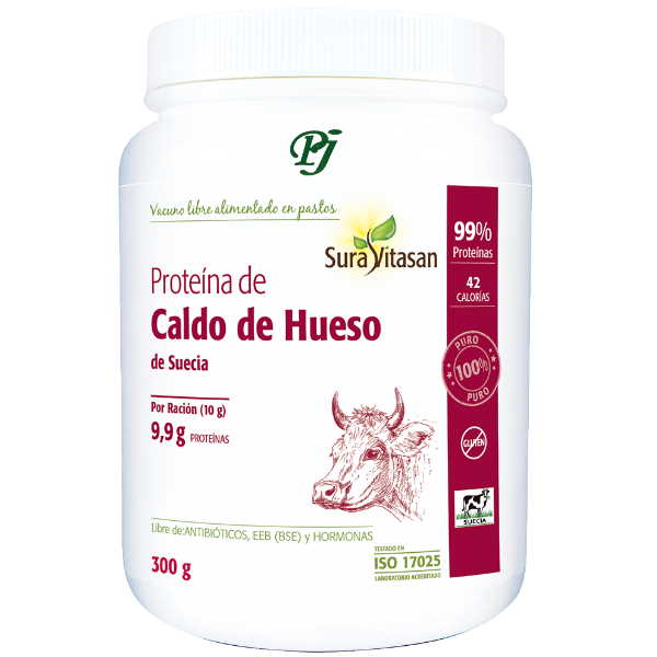 Proteína De Caldo De Hueso 300 G. - Suravitasan