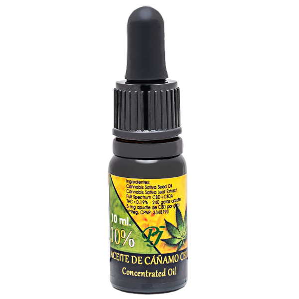 Cáñamo Extracto De Cbd 10% 10 Ml. - Natura Premium