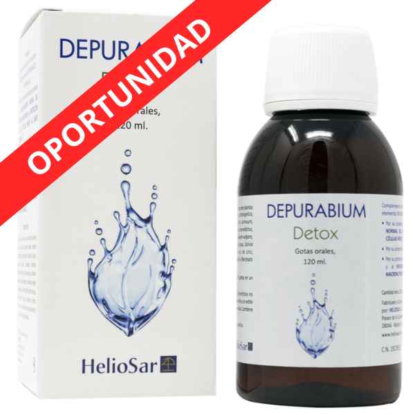 Depurabium Detox Gotas 120Ml - Heliosar