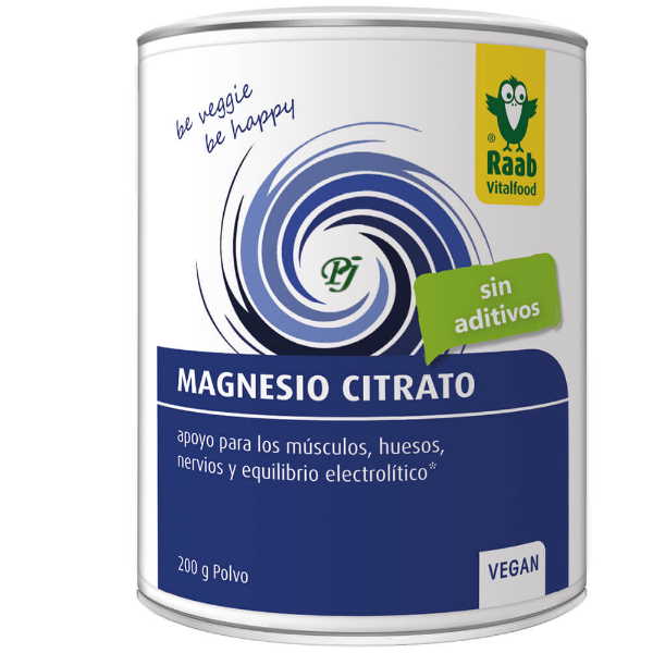 Citrato De Magnesio En Polvo 200 G. - Raab Vitalfood