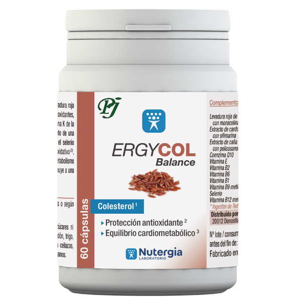 Ergycol Balance 60 Cápsulas - Nutergia