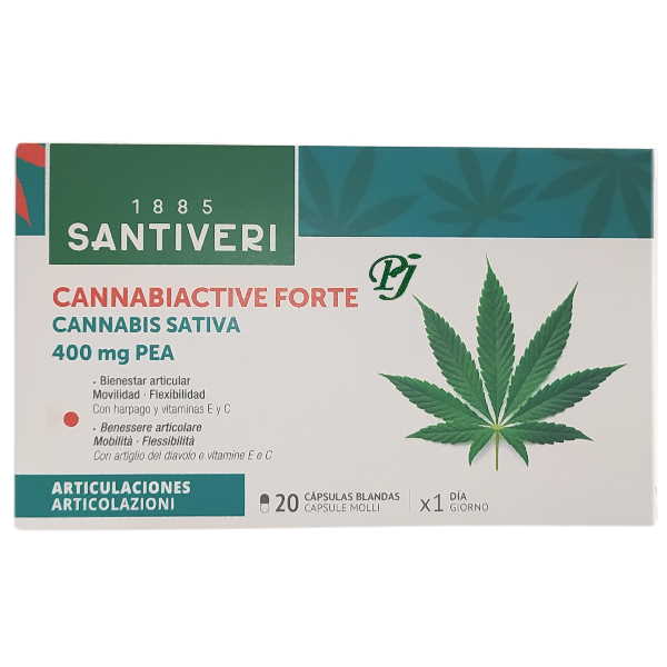 Cannabiactive Forte 20 Cápsulas - Santiveri