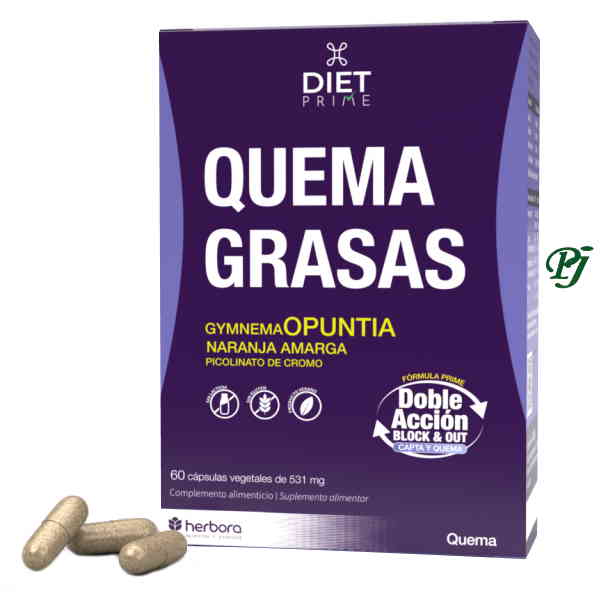 Quemagrasas 60 Cápsulas Diet Prime - Herbora