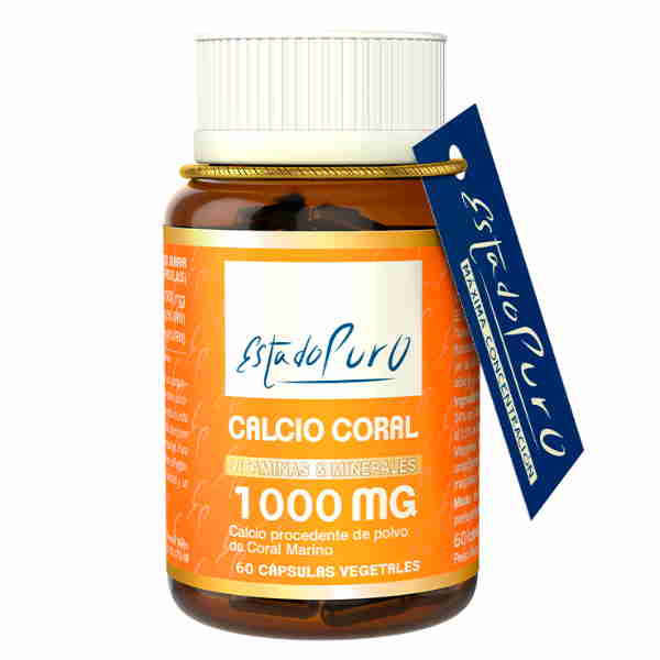 Calcio Coral Estado Puro 60 Cápsulas - Tongil