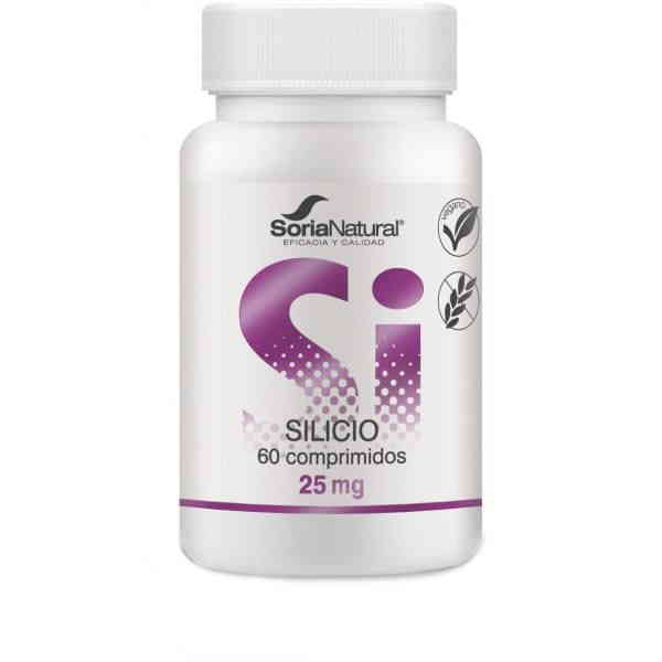 Silicio Liberación Sostenida 60 Comprimidos - Soria Natural