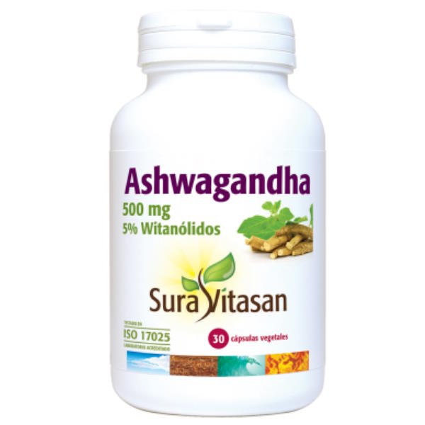 Ashwagandha 30 Cápsulas - Suravitasan