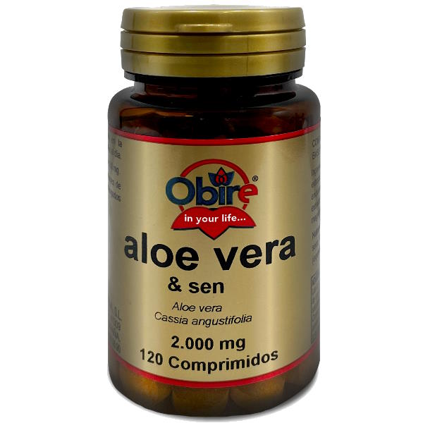 Aloe Vera 120 Comprimidos 2000 Mg. - Obire
