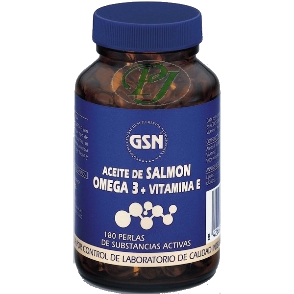 Aceite De Salmón Omega 3 180 Perlas 709 Mg. - Gsn