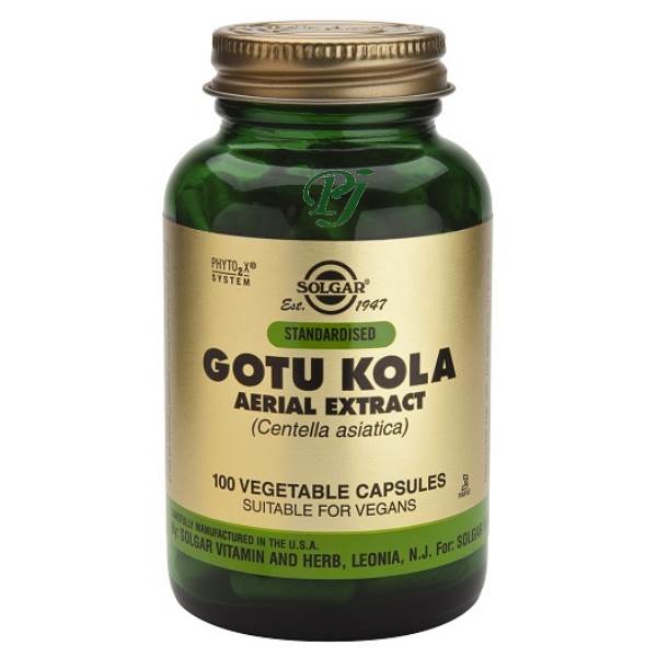 Centella Asiática Gotu Kola 100 Cápsulas - Solgar