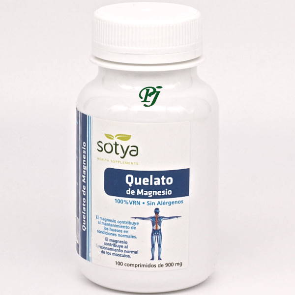 Quelato De Magnesio 100 Comprimidos - Sotya