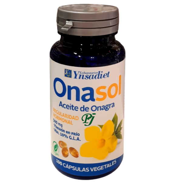 Onagra Onasol Vegetal 100 Perlas 500 Mg. - Ynsadiet
