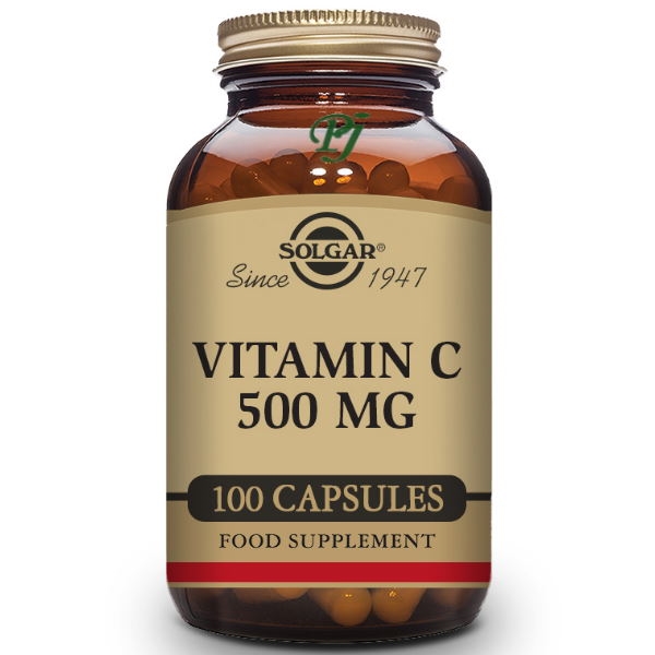 Vitamina C 100 Cápsulas 500 Mg. - Solgar