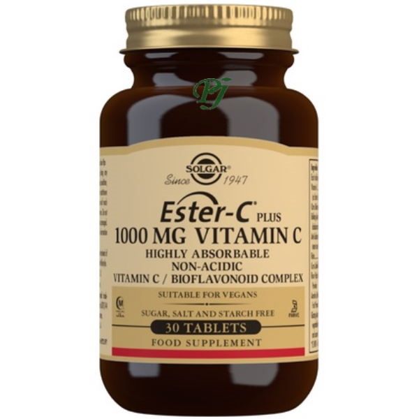 Ester C Plus 30 Comprimidos 1000 Mg. - Solgar