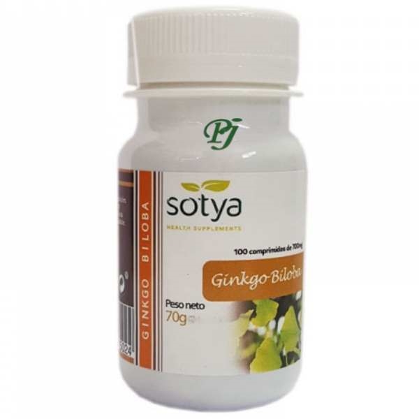 Ginkgo Biloba 100 Comprimidos 700 Mg. - Sotya