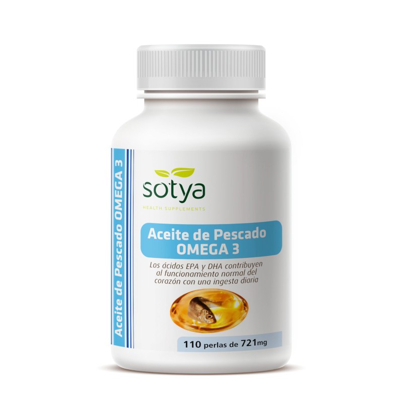 Omega 3 Salmón 110 Perlas 721 Mg. - Sotya