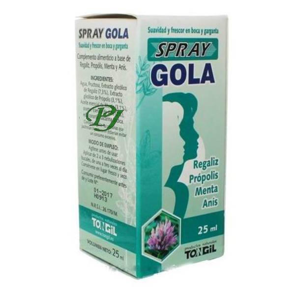 Aligel Gola Spray 25 Ml. - Tongil