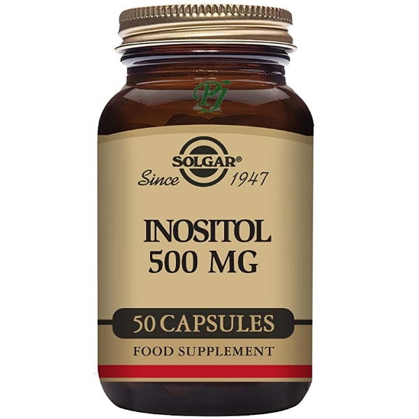 Inositol 50 Cápsulas 500 Mg. - Solgar