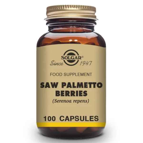 Sabal (Saw Palmetto Berries) 100 Cápsulas 520 Mg. - Solgar