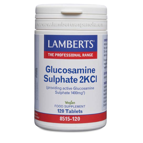 Glucosamina Sulfato 2Kci 120 Cápsulas 1400 Mg. - Lamberts