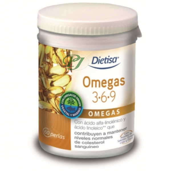 Omegas 3 6 9 60 Perlas 1 G. - Dielisa