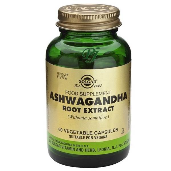 Ashwagandha Raíz 60 Cápsulas - Solgar