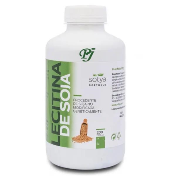 Lecitina 200 Perlas 1850 Mg. - Sotya